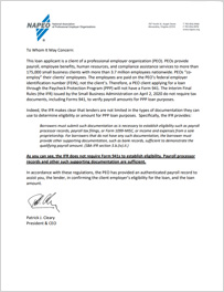 NAPEO Explanation Letter